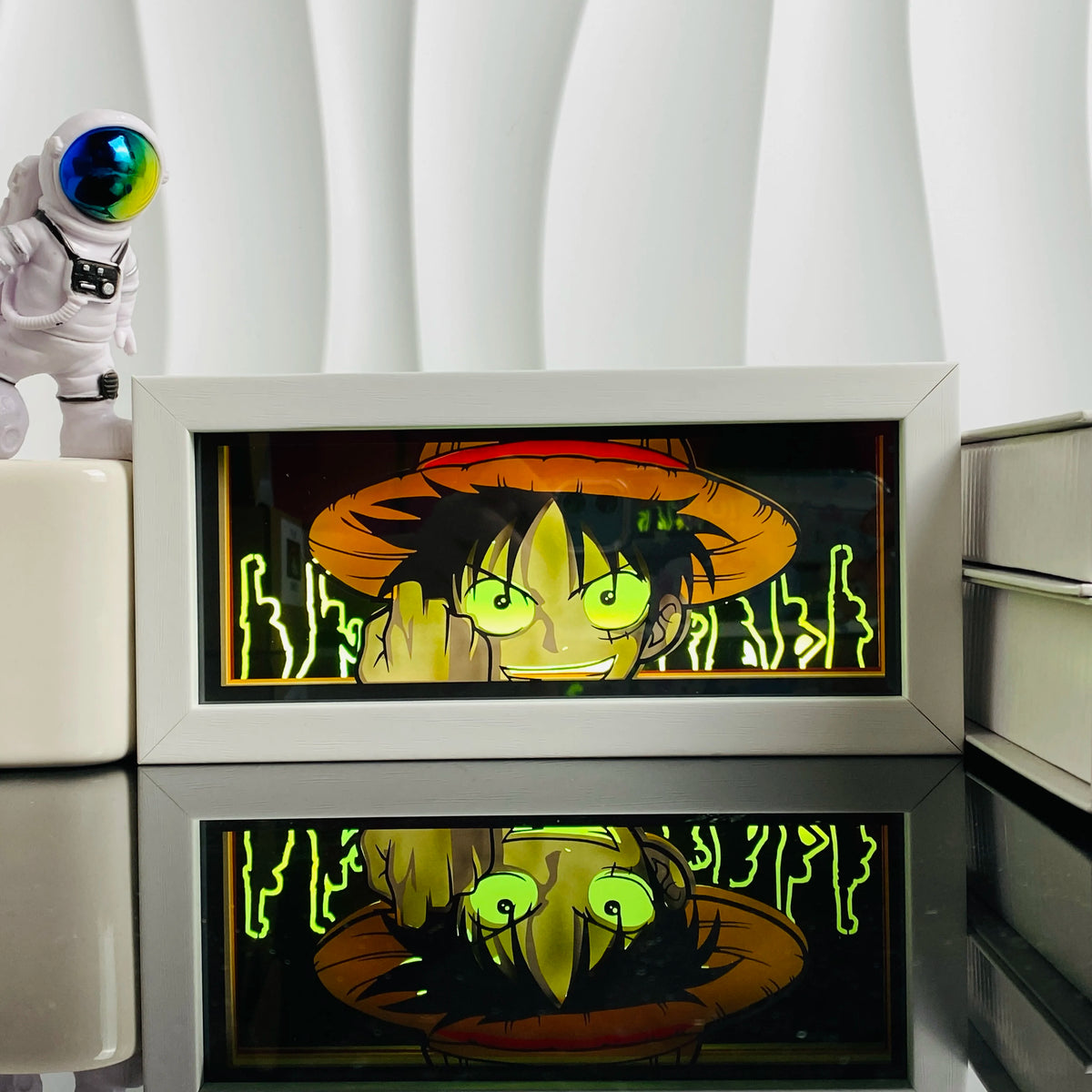 Lámpara decorativa de anime con efecto 3D