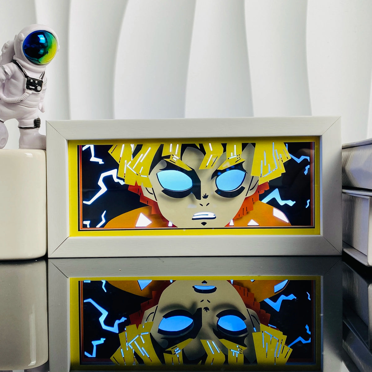 Lámpara decorativa de anime con efecto 3D