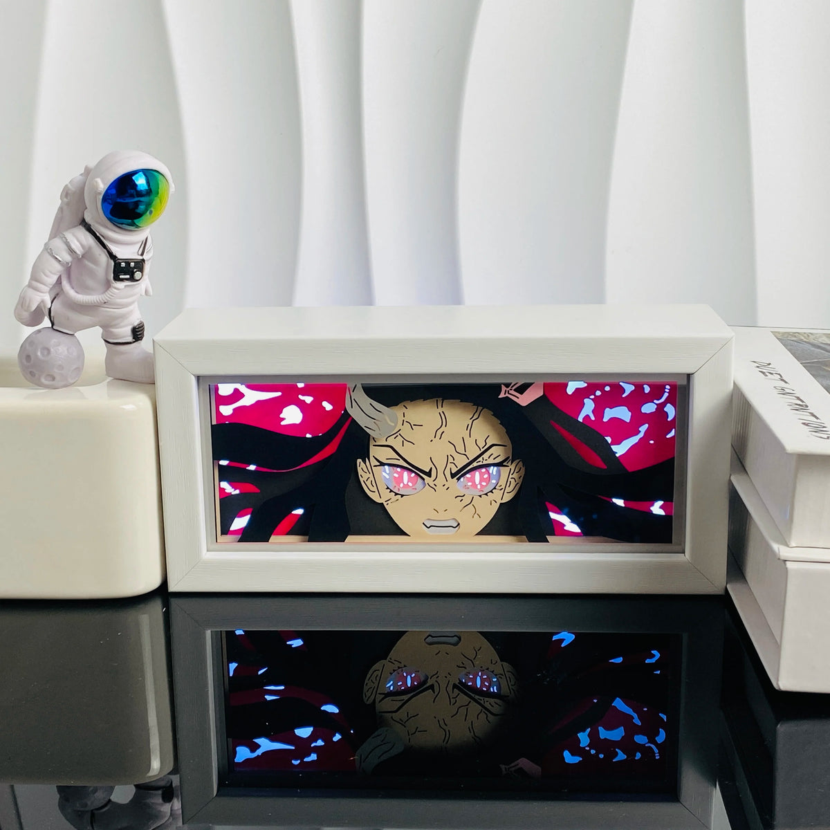 Lámpara decorativa de anime con efecto 3D