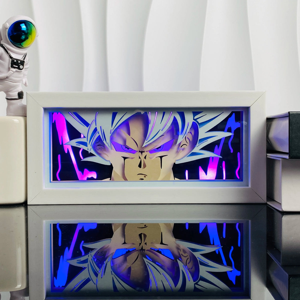 Lámpara decorativa de anime con efecto 3D