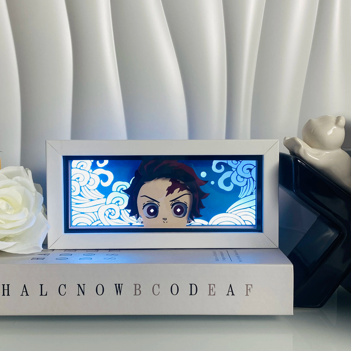 Lámpara decorativa de anime con efecto 3D
