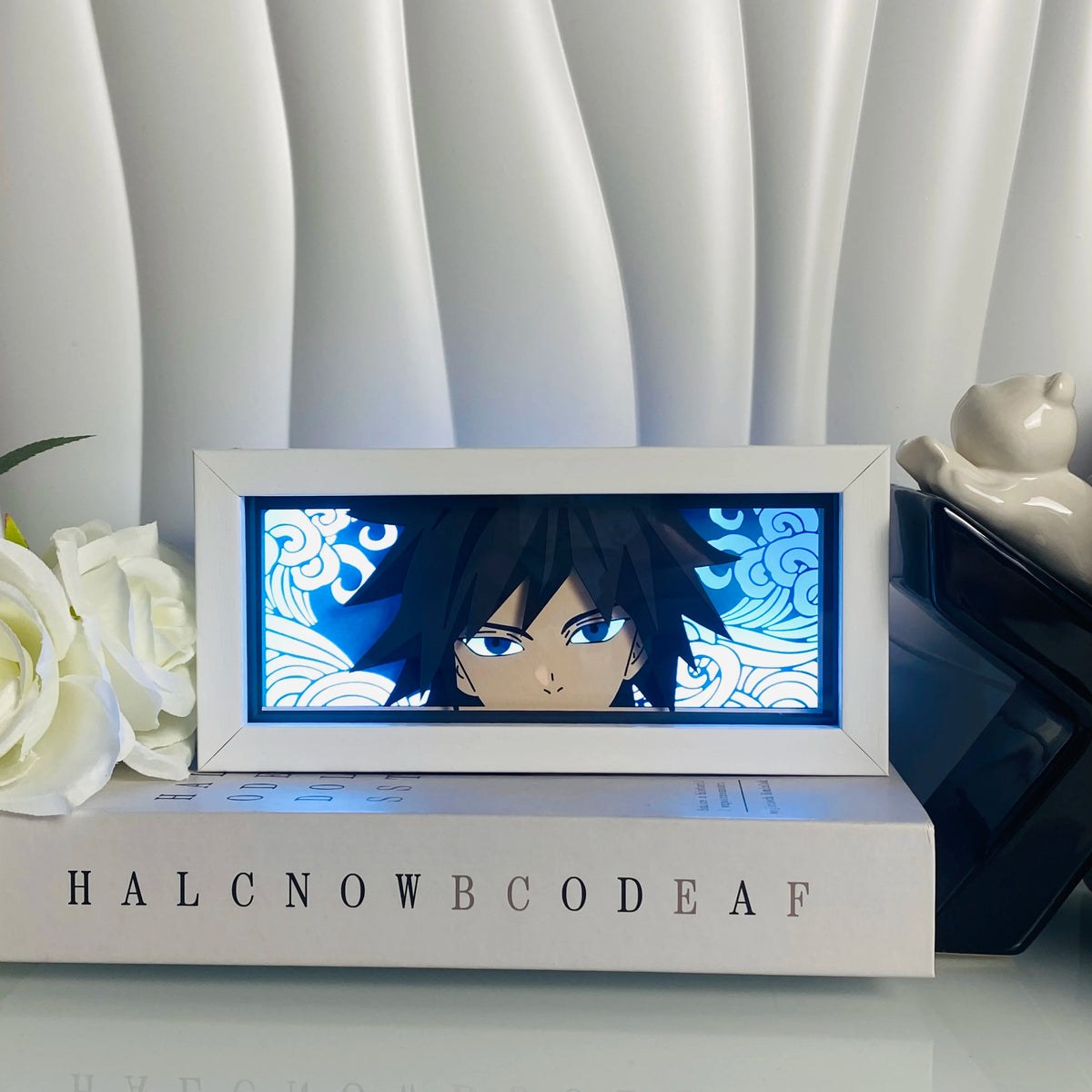 Lámpara decorativa de anime con efecto 3D