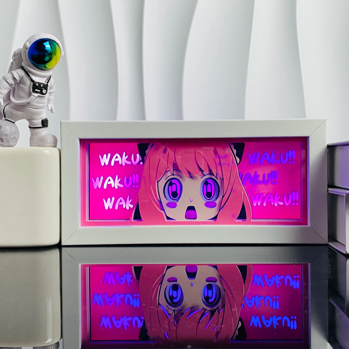 Lámpara decorativa de anime con efecto 3D