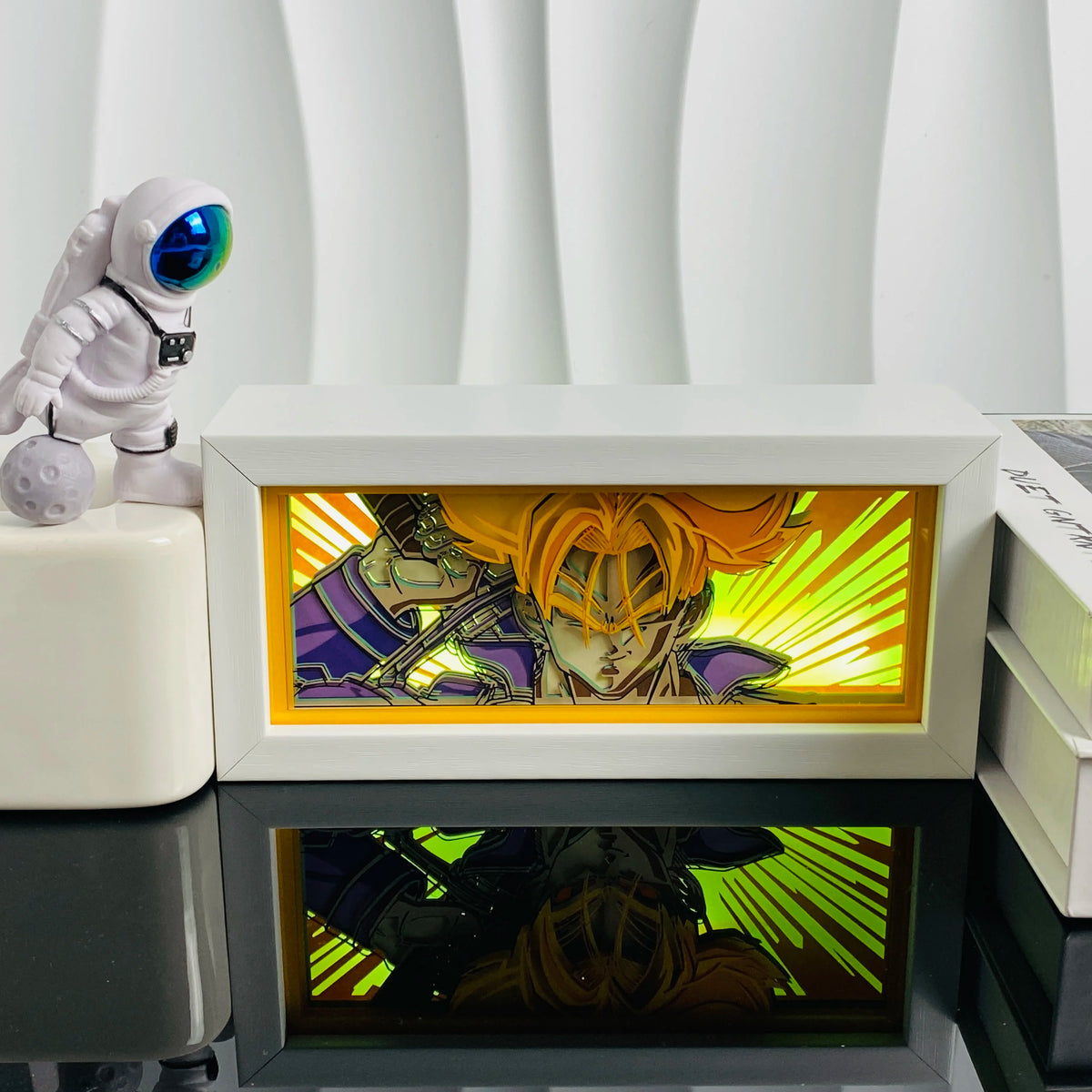 Lámpara decorativa de anime con efecto 3D