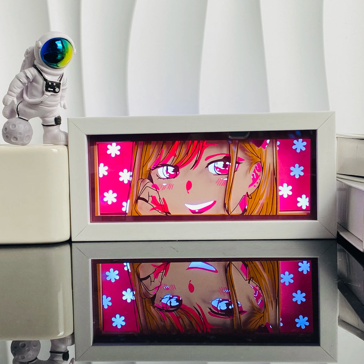 Lámpara decorativa de anime con efecto 3D