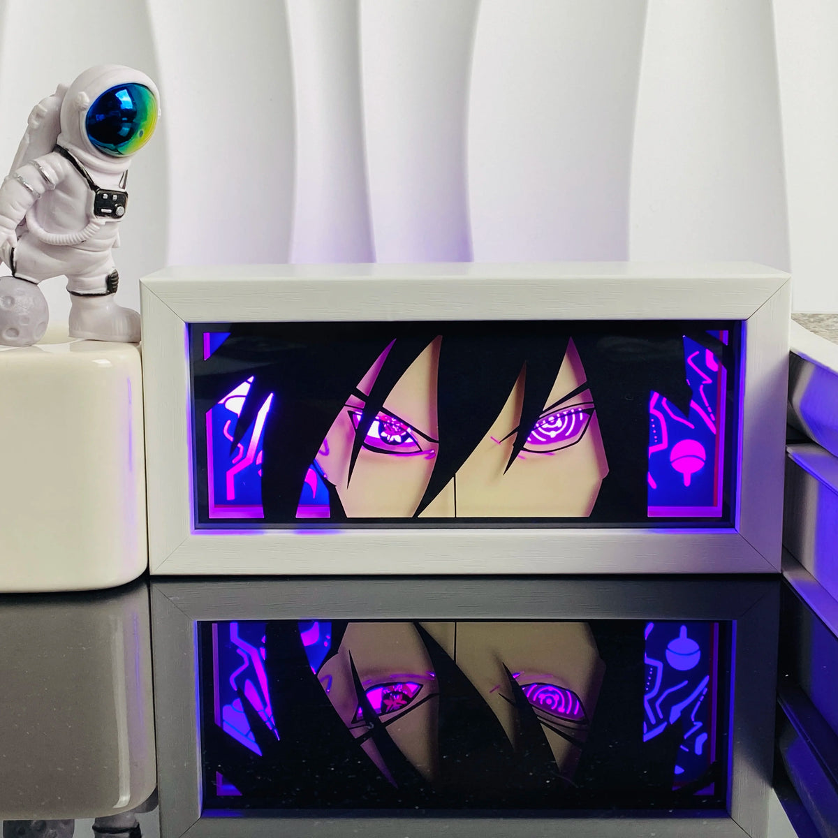 Lámpara decorativa de anime con efecto 3D