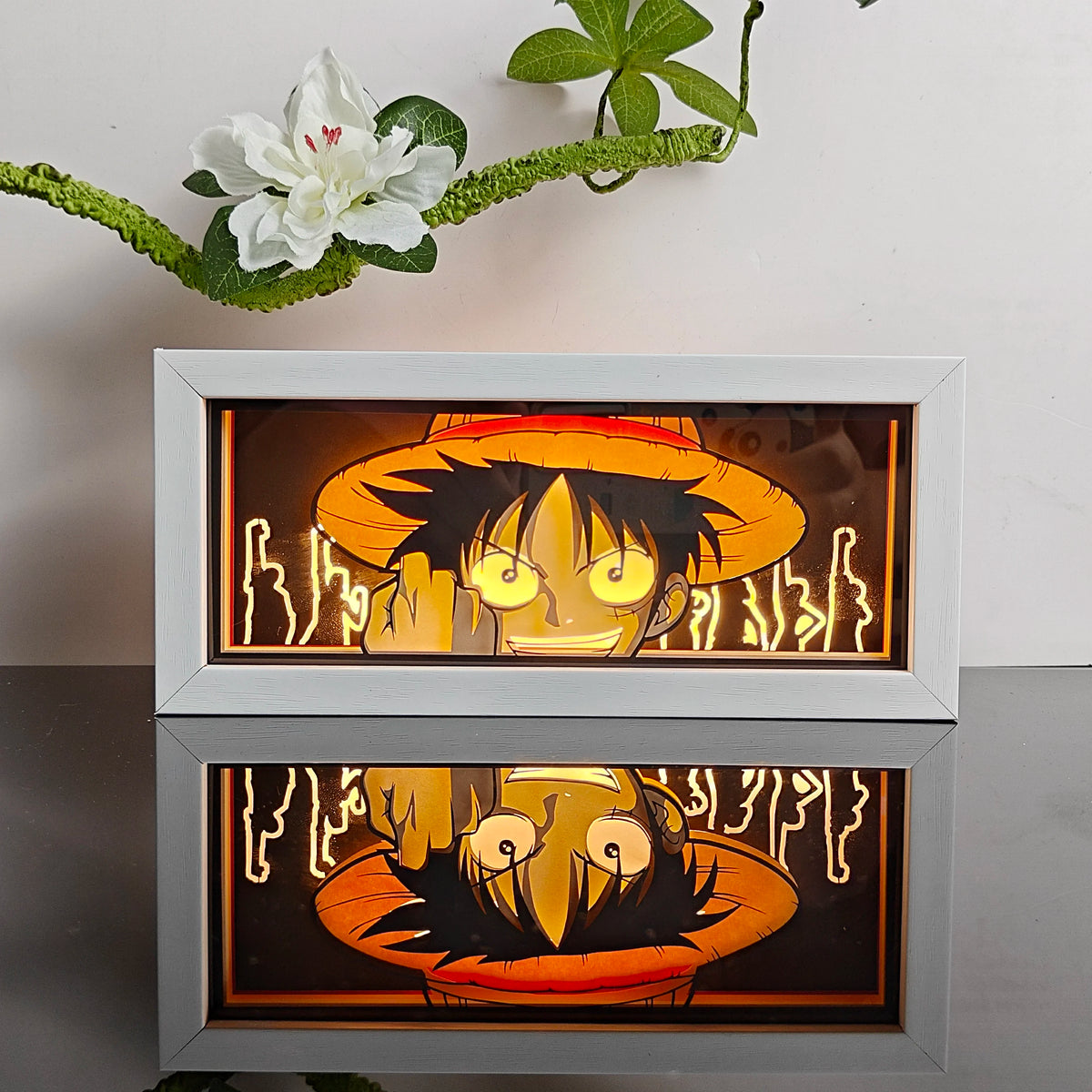 Lámpara decorativa de anime con efecto 3D