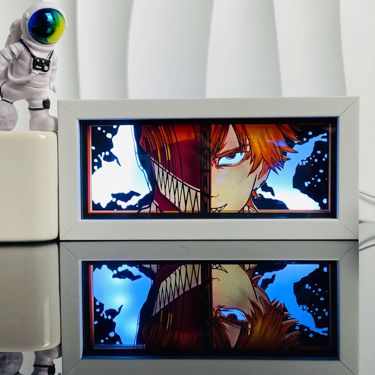Lámpara decorativa de anime con efecto 3D