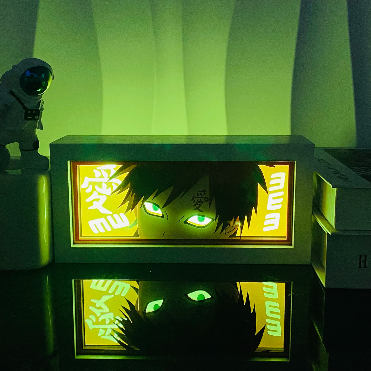 Lámpara decorativa de anime con efecto 3D