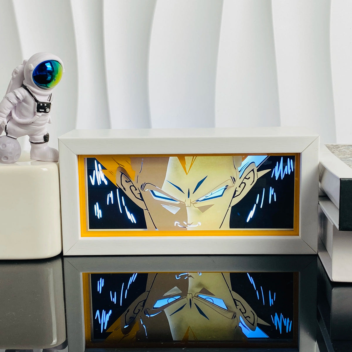 Lámpara decorativa de anime con efecto 3D