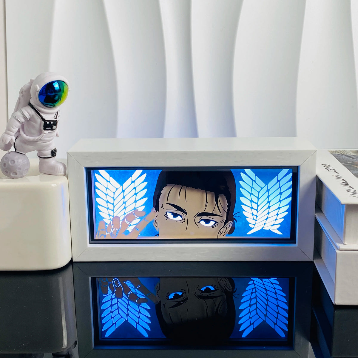 Lámpara decorativa de anime con efecto 3D