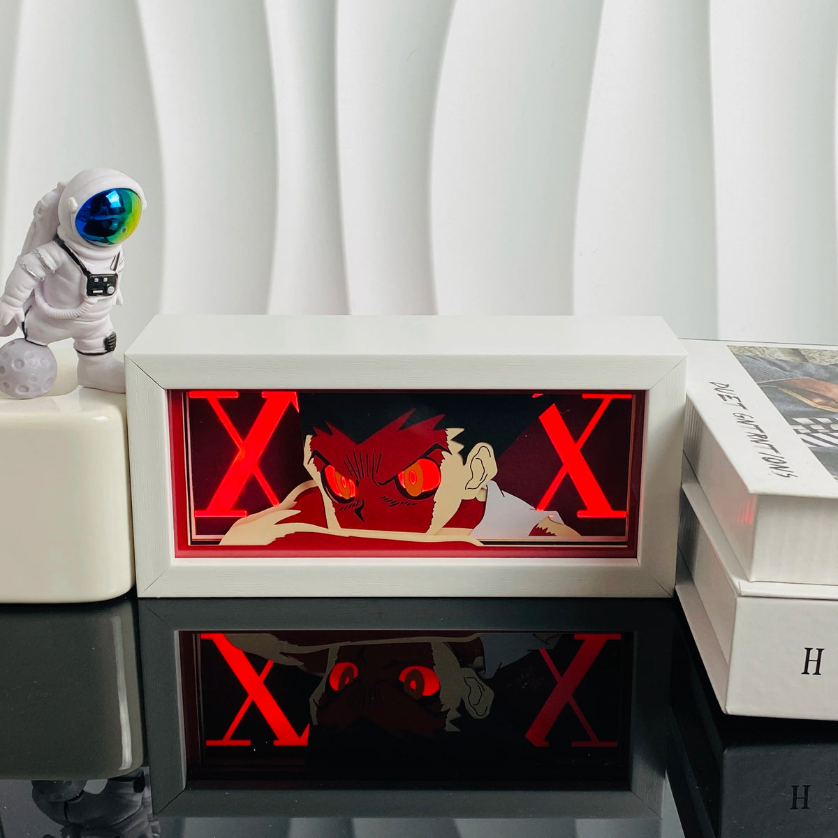 Lámpara decorativa de anime con efecto 3D