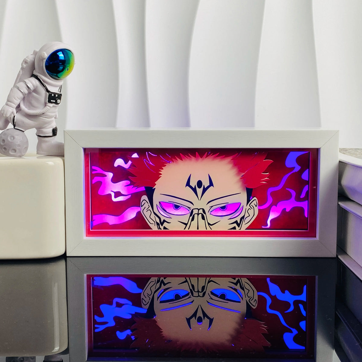 Lámpara decorativa de anime con efecto 3D