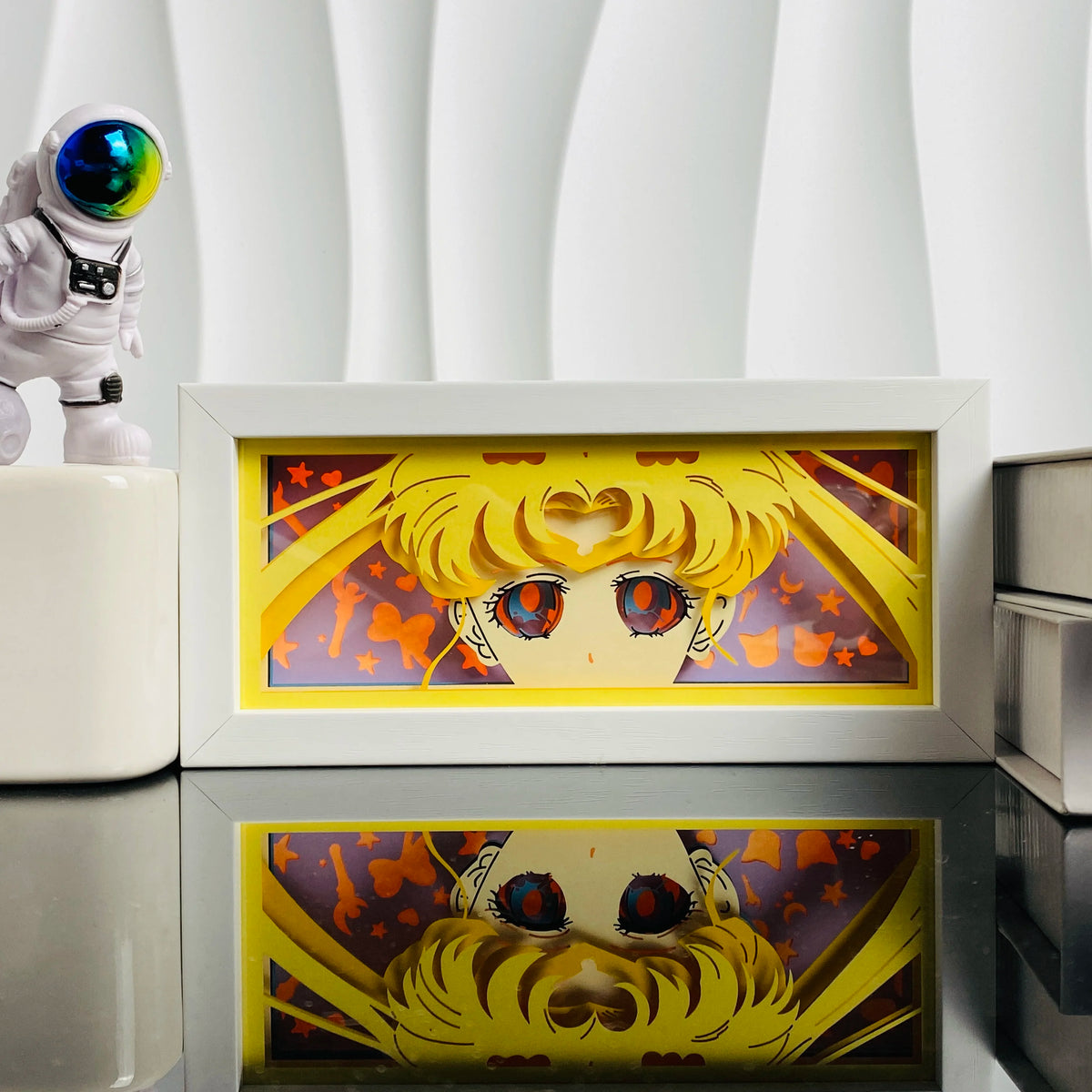 Lámpara decorativa de anime con efecto 3D