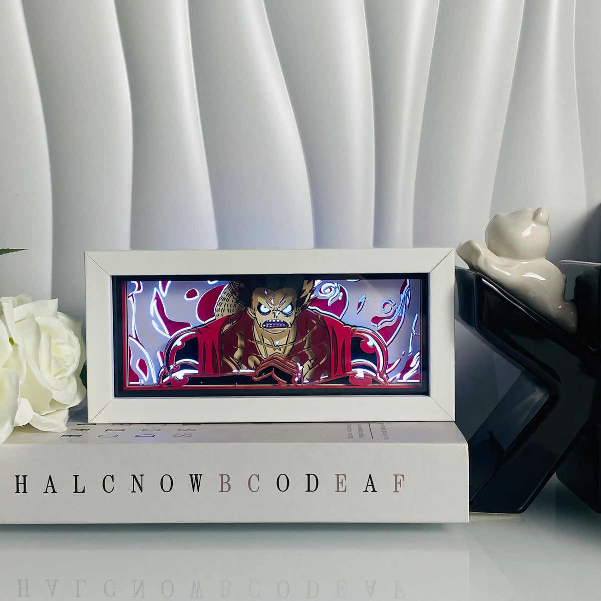 Lámpara decorativa de anime con efecto 3D