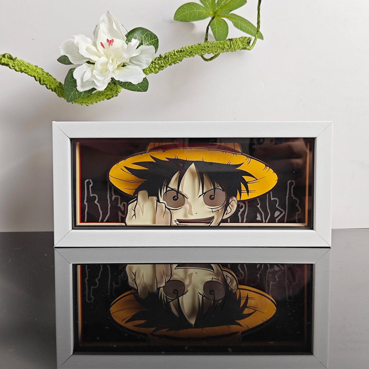 Lámpara decorativa de anime con efecto 3D