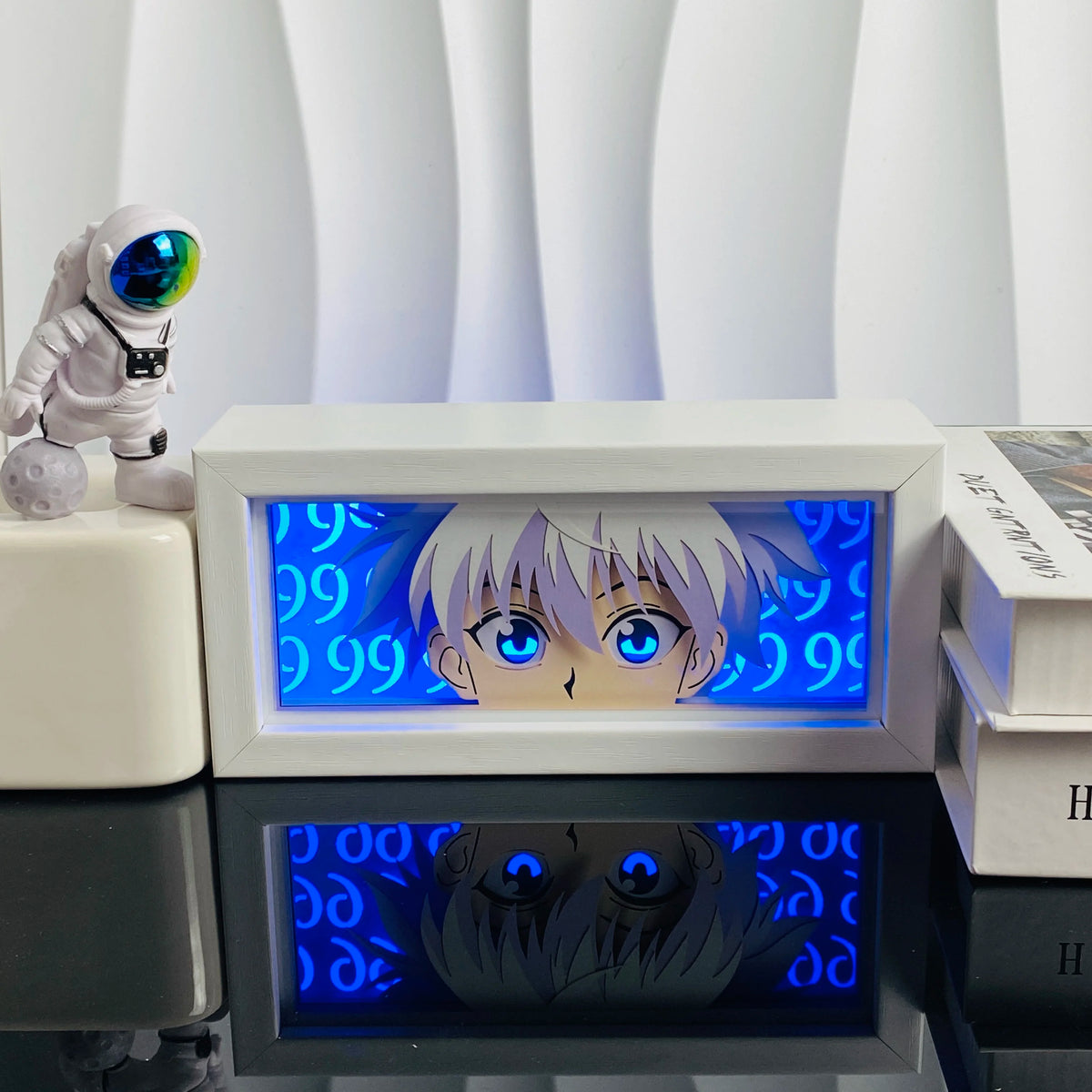 Lámpara decorativa de anime con efecto 3D