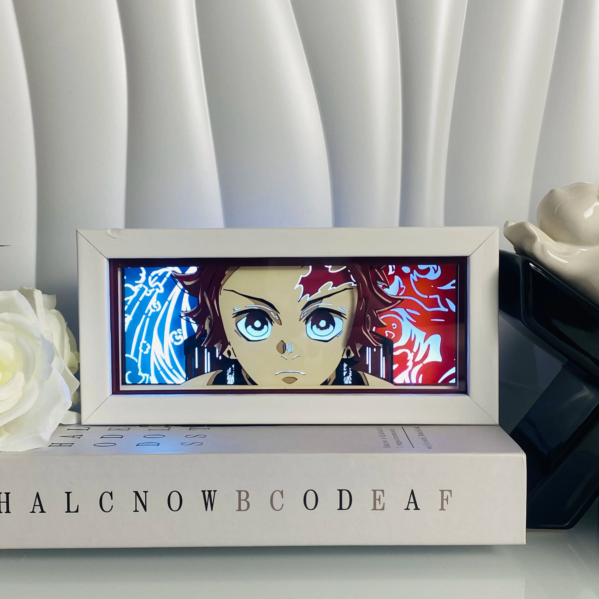 Lámpara decorativa de anime con efecto 3D