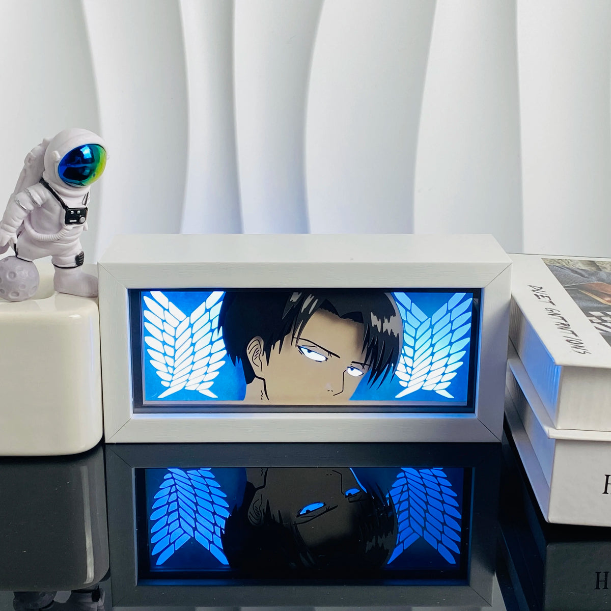 Lámpara decorativa de anime con efecto 3D