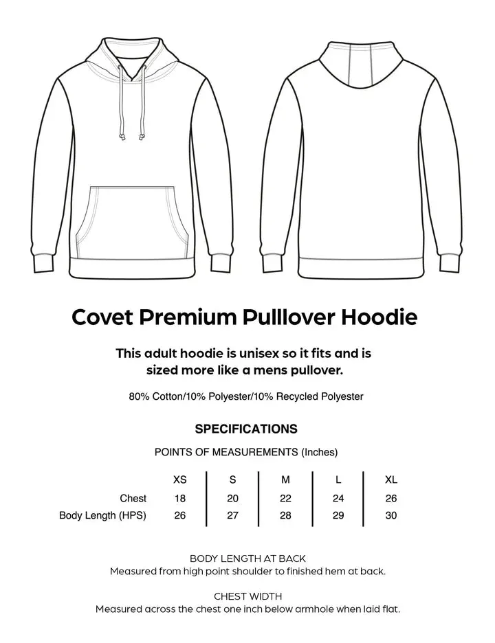 Adult Over the Shoulder Sweatshirt