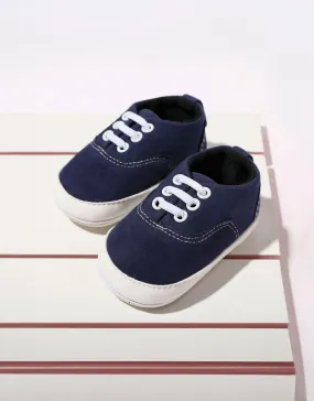 Baby / Toddler Classic Canvas Prewalker Shoes - Deep Blue