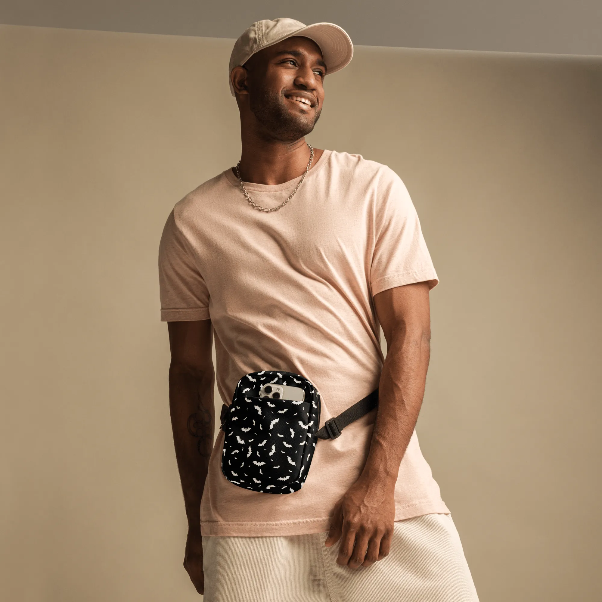 Batty Blackout Crossbody Bag