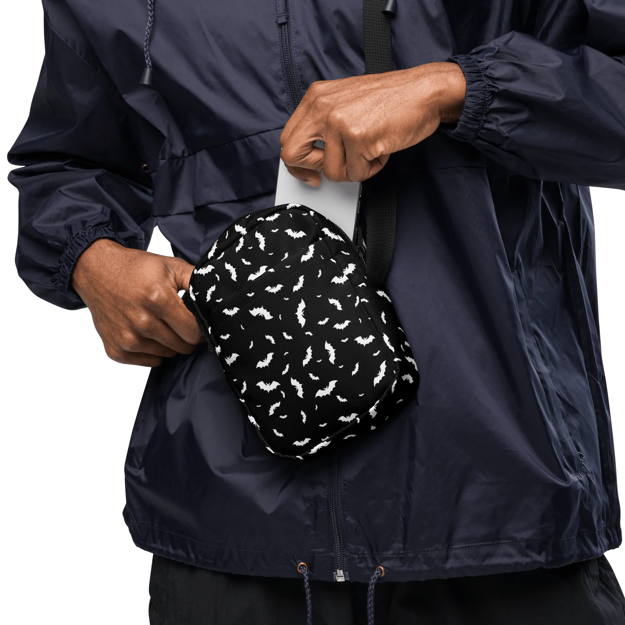 Batty Blackout Crossbody Bag