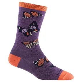 Darn Tough Womens Flutter Crew Lightweight Socks