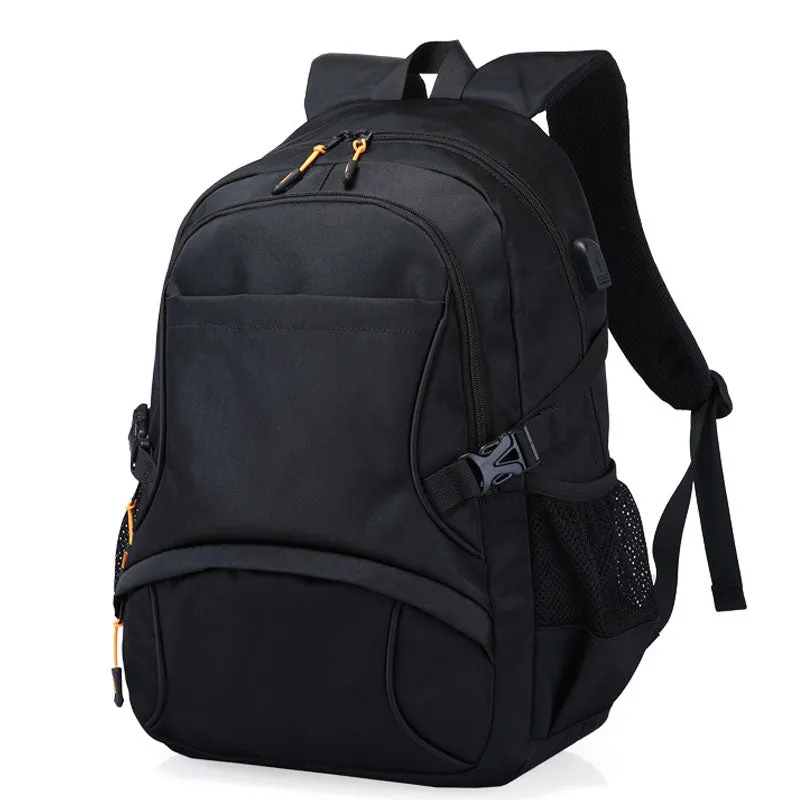 Durable School Bookbags Travel Laptop Backpack with USB Charging Port