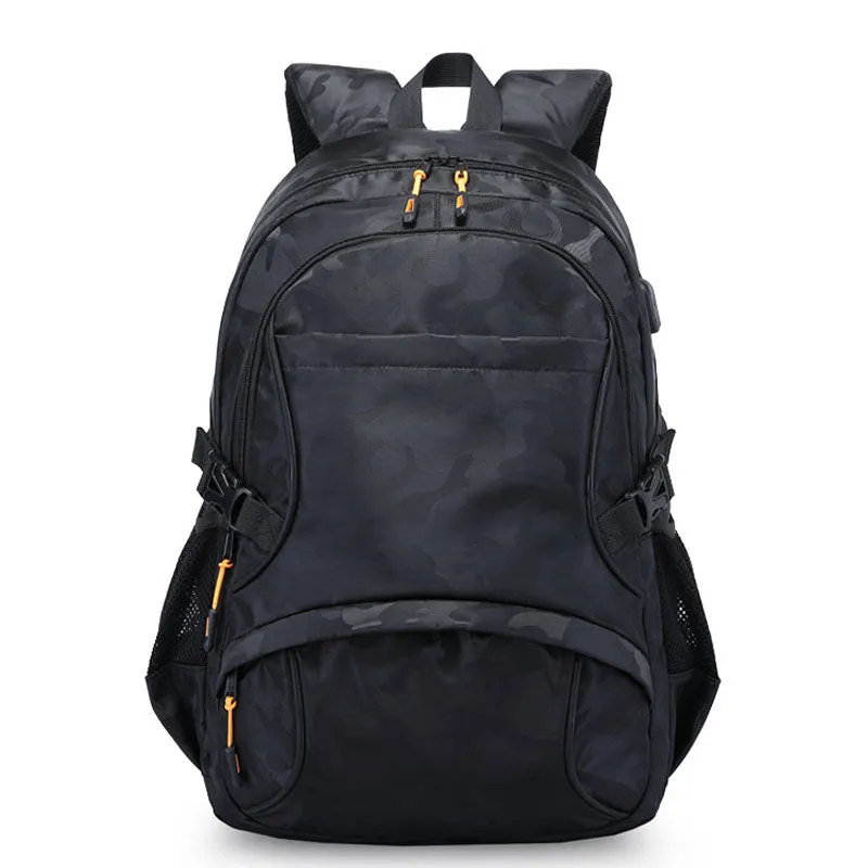 Durable School Bookbags Travel Laptop Backpack with USB Charging Port