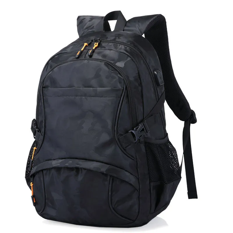 Durable School Bookbags Travel Laptop Backpack with USB Charging Port