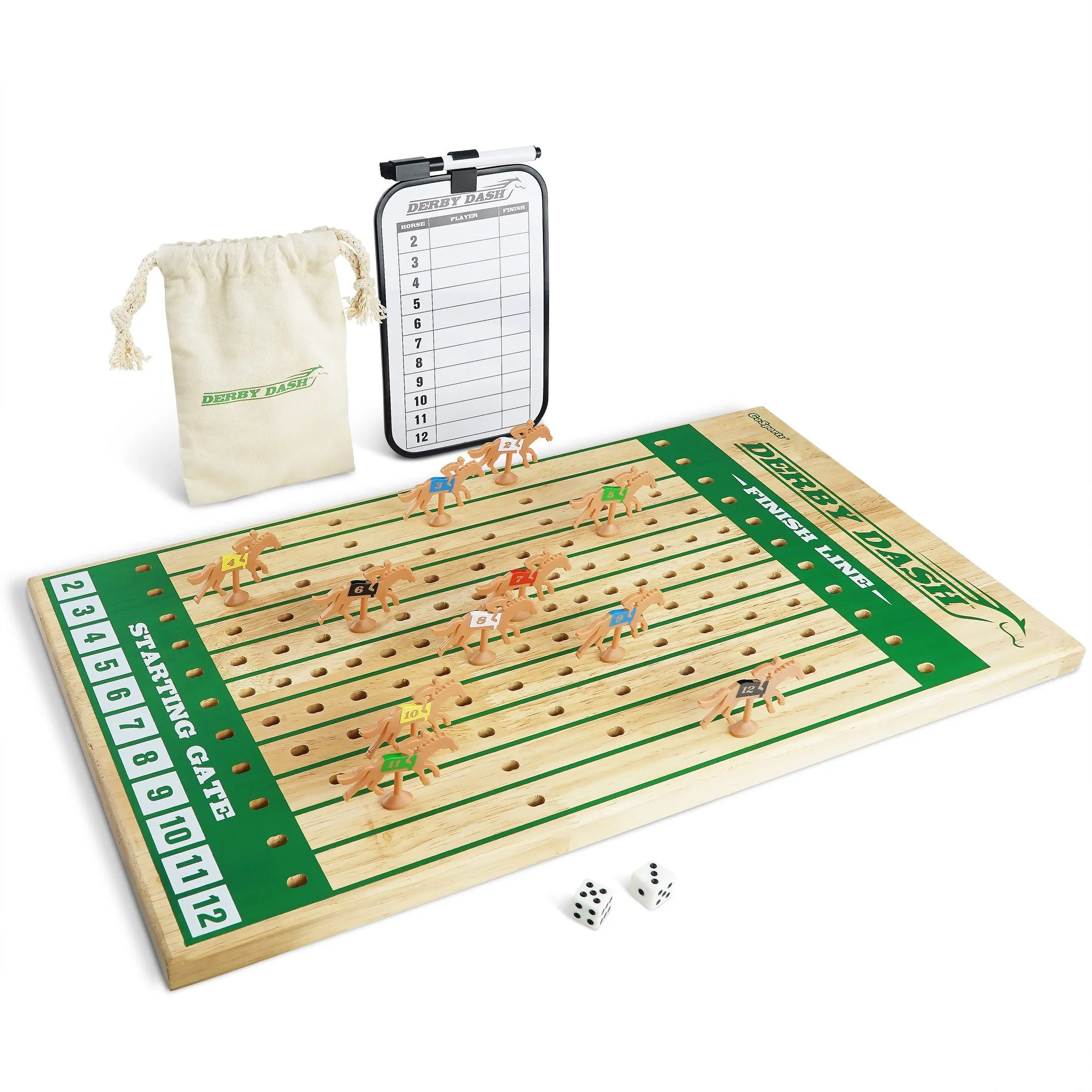 GoSports Derby Dash Horse Race Game Set