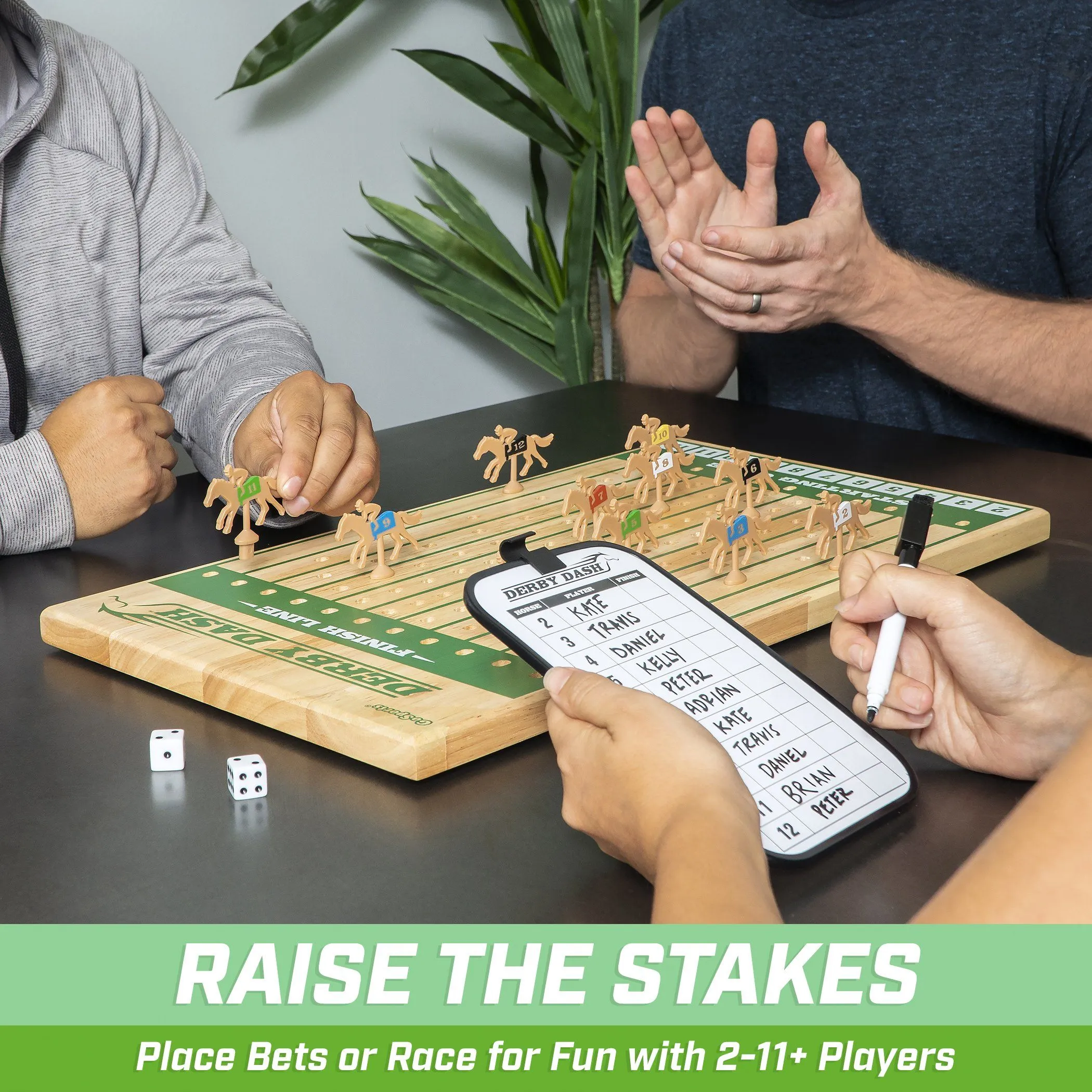 GoSports Derby Dash Horse Race Game Set