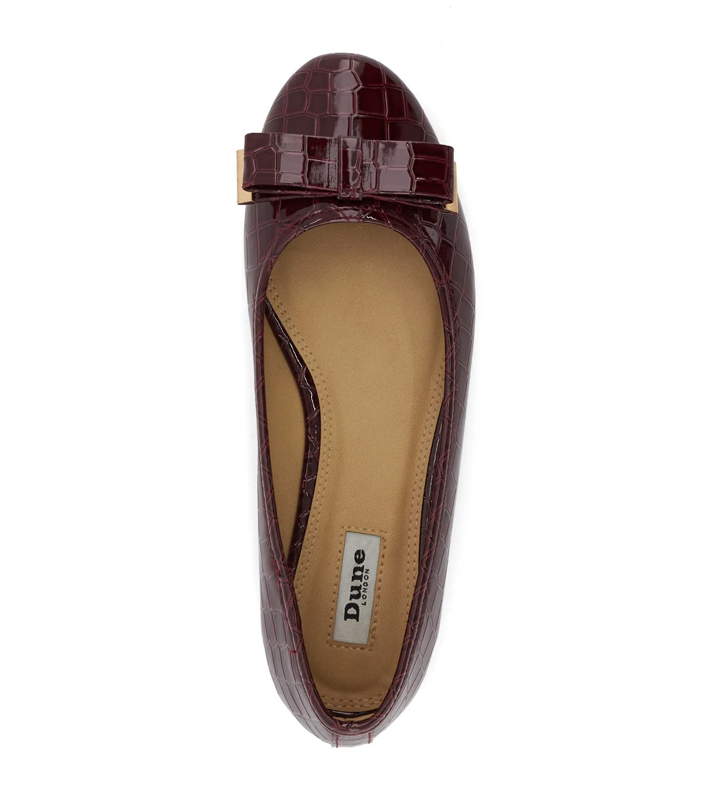 Hannah Ballerina Burgundy