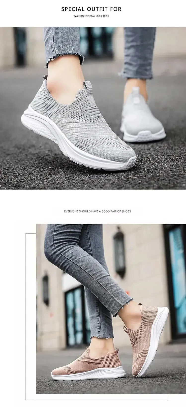 Lightweight Non-slip Women's Soft Sneakers