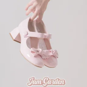 New Lolita Bow French Mary Jane Elegant Fairy High Heels