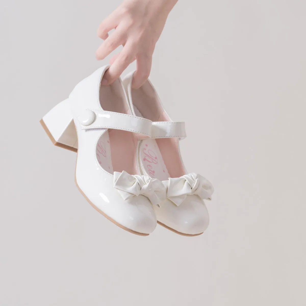 New Lolita Bow French Mary Jane Elegant Fairy High Heels