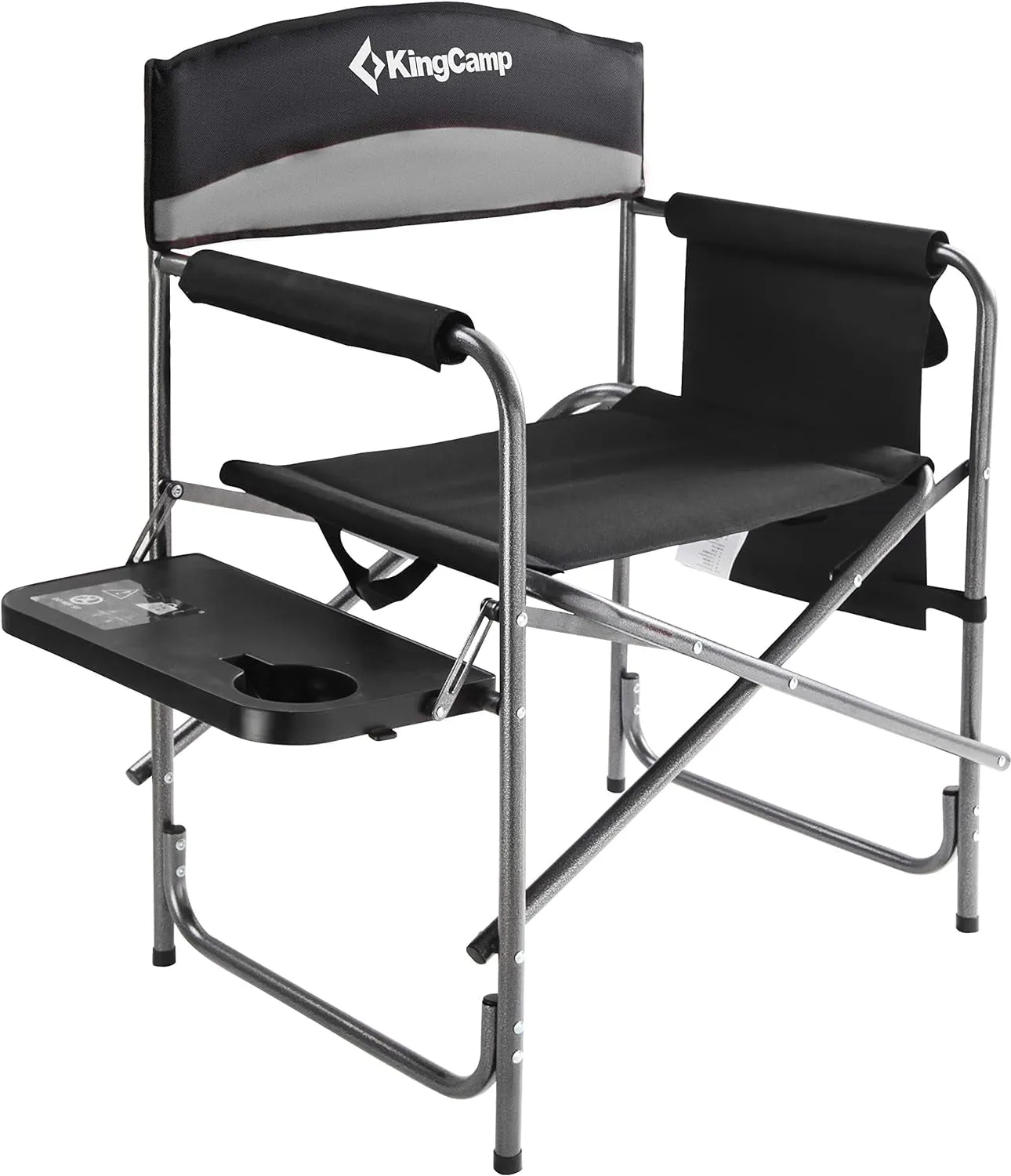 Premium Camping Throne: 400 lbs Support with Convenient Storage - Set of 2 Cozy Red La-Z-Boy Chairs for Outdoor Comfort