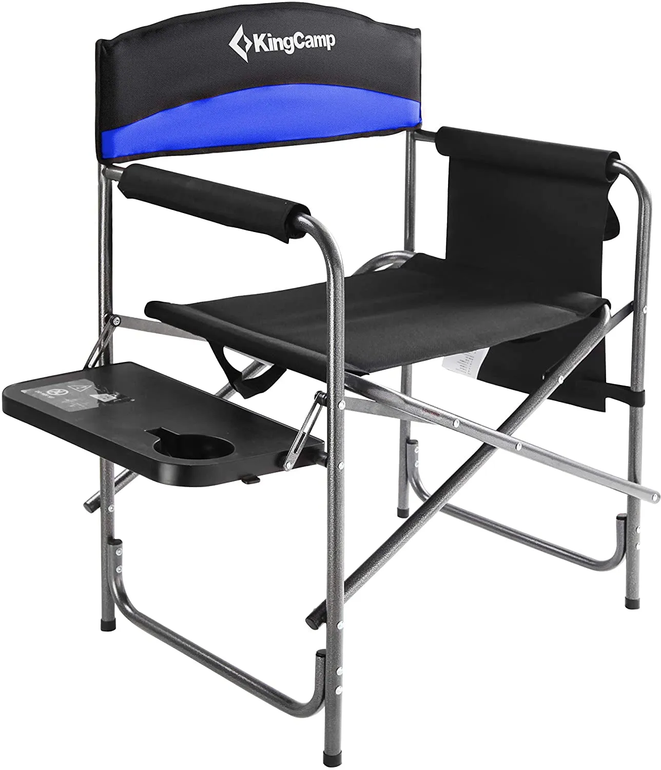 Premium Camping Throne: 400 lbs Support with Convenient Storage - Set of 2 Cozy Red La-Z-Boy Chairs for Outdoor Comfort