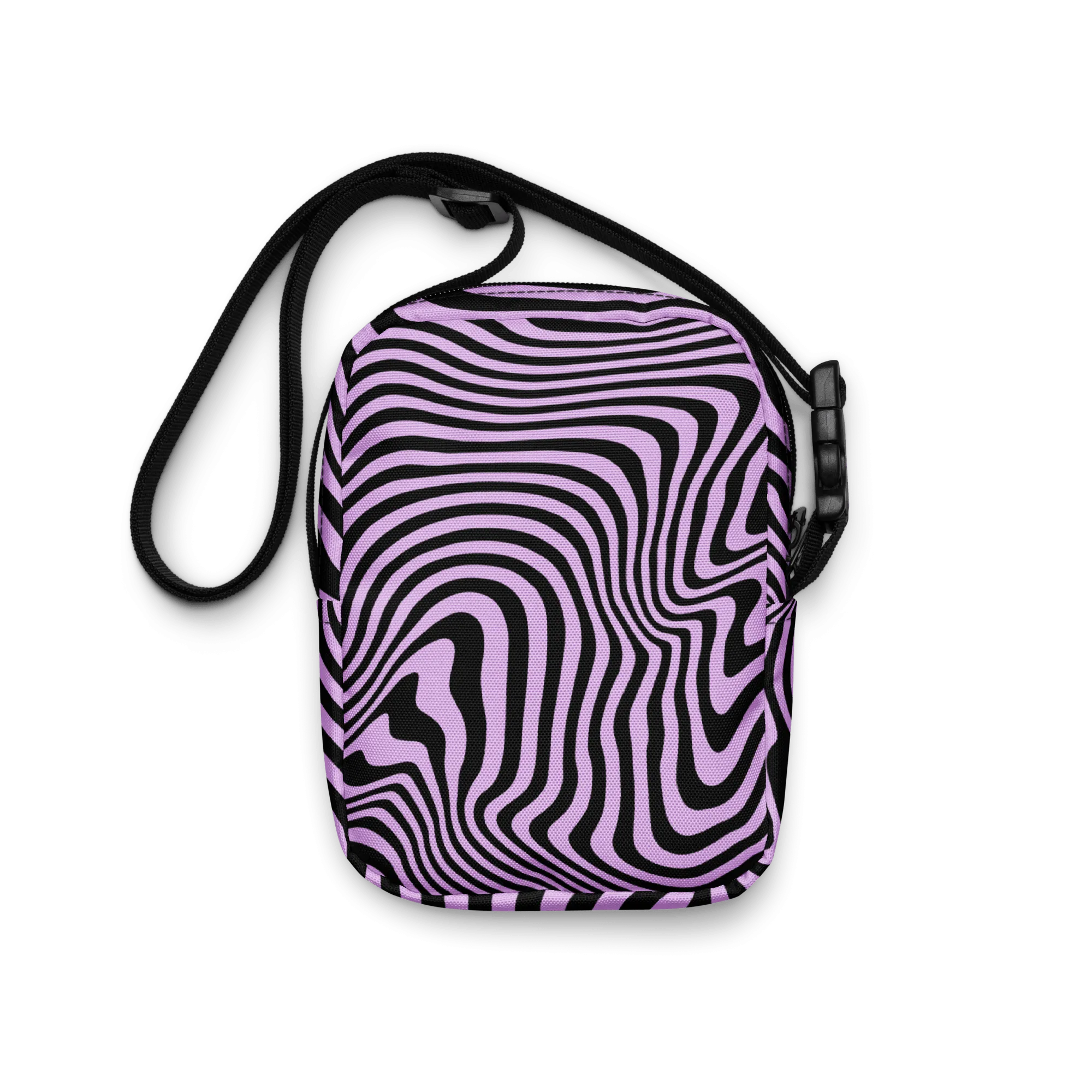 Retro Ripple Crossbody Bag
