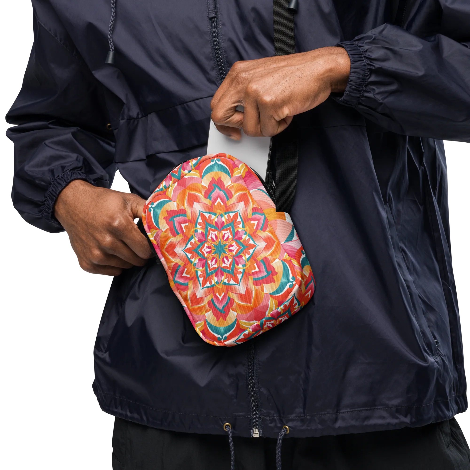 Vibrant Wanderlust sling bag
